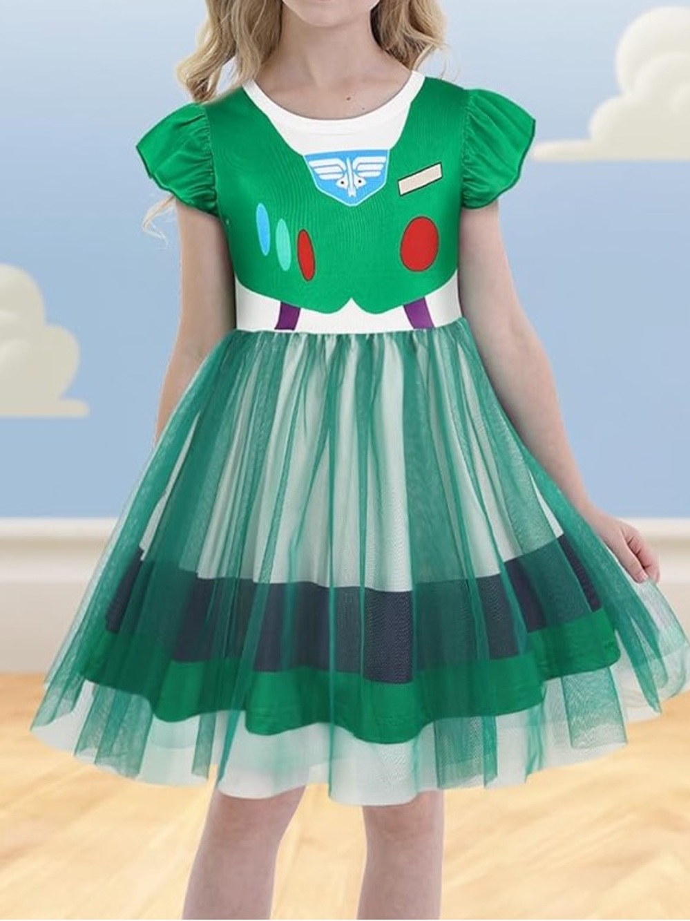 Cartoon Themed Princess Dress